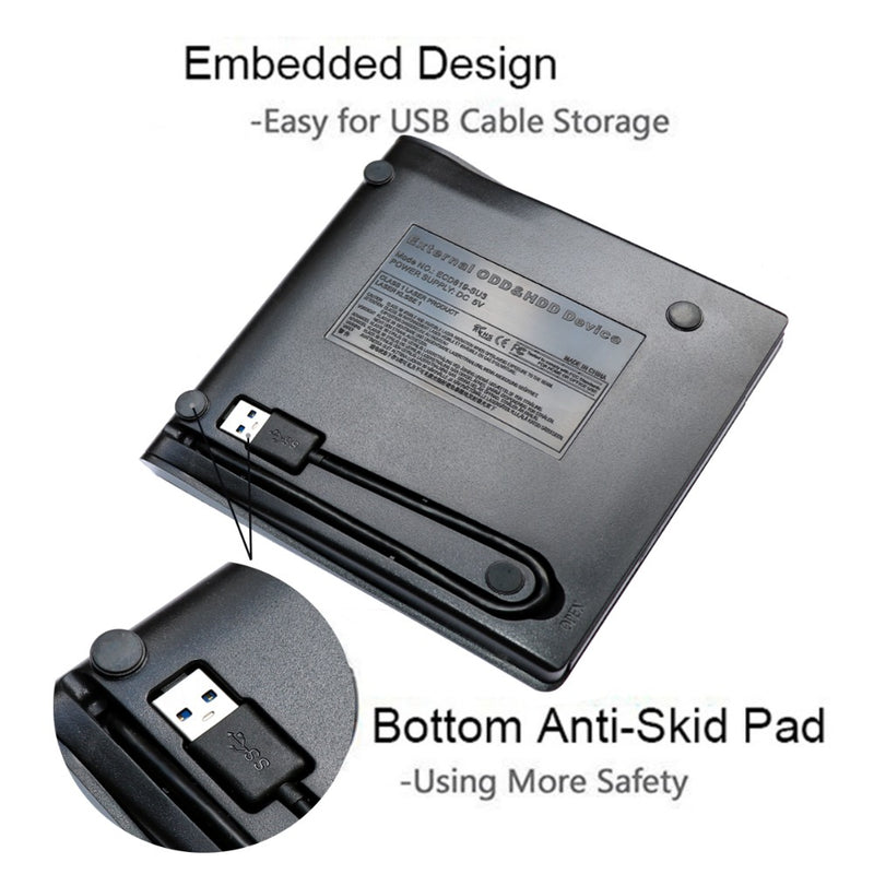 Zilkee™ External CD/DVD Reader & Writer